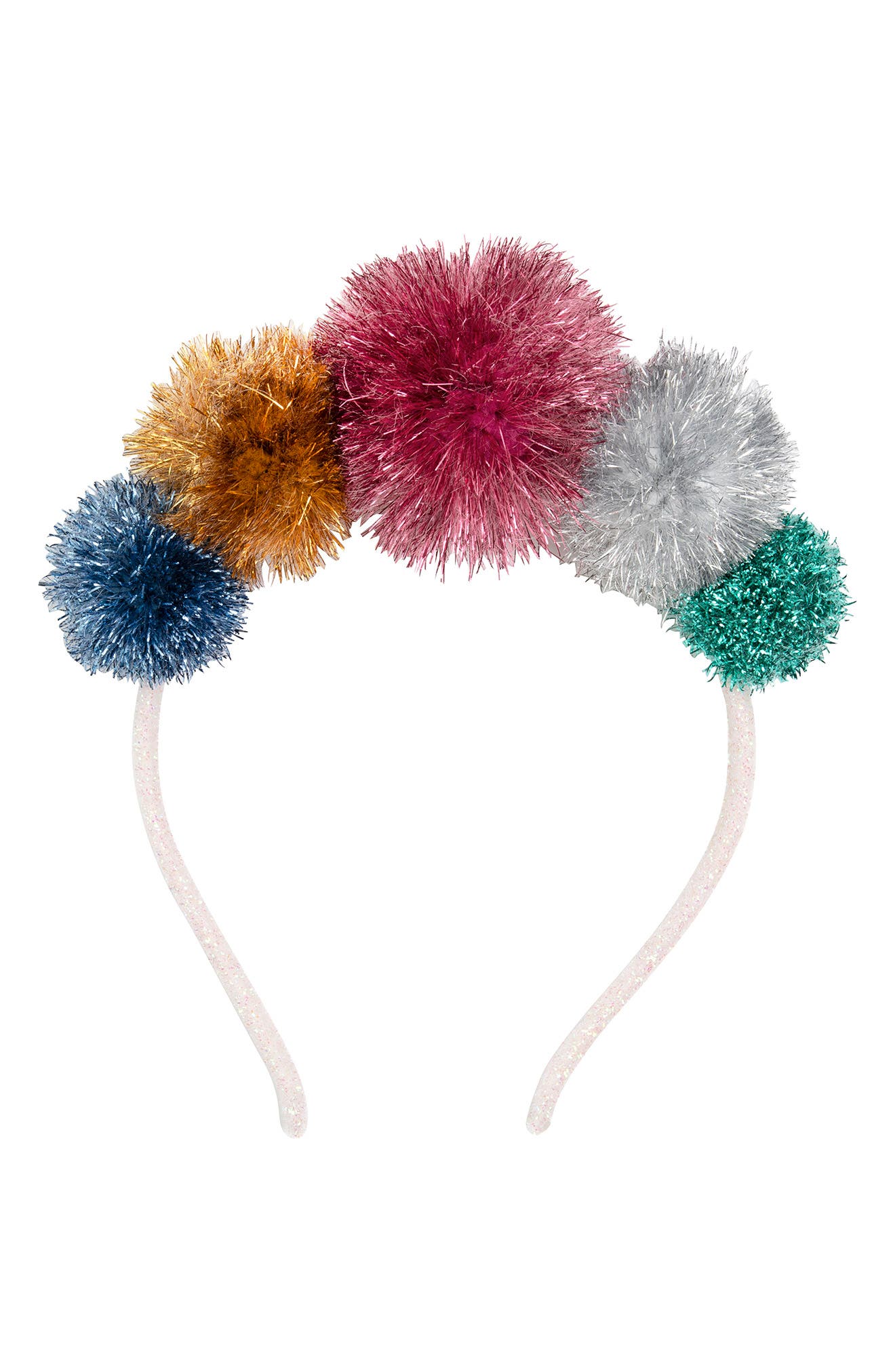 Meri Meri Tinsel Pom Headband (Kids) Nordstrom
