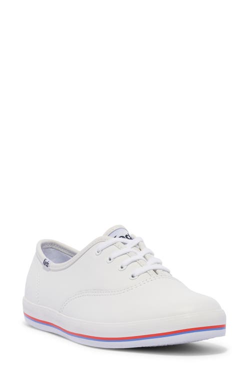 Shop Keds ® Champion Sneaker In White/red/blue