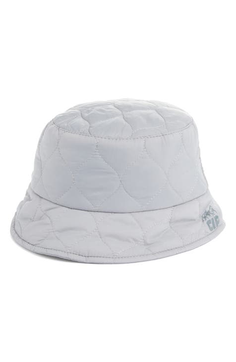 White and blue bucket 2024 hat