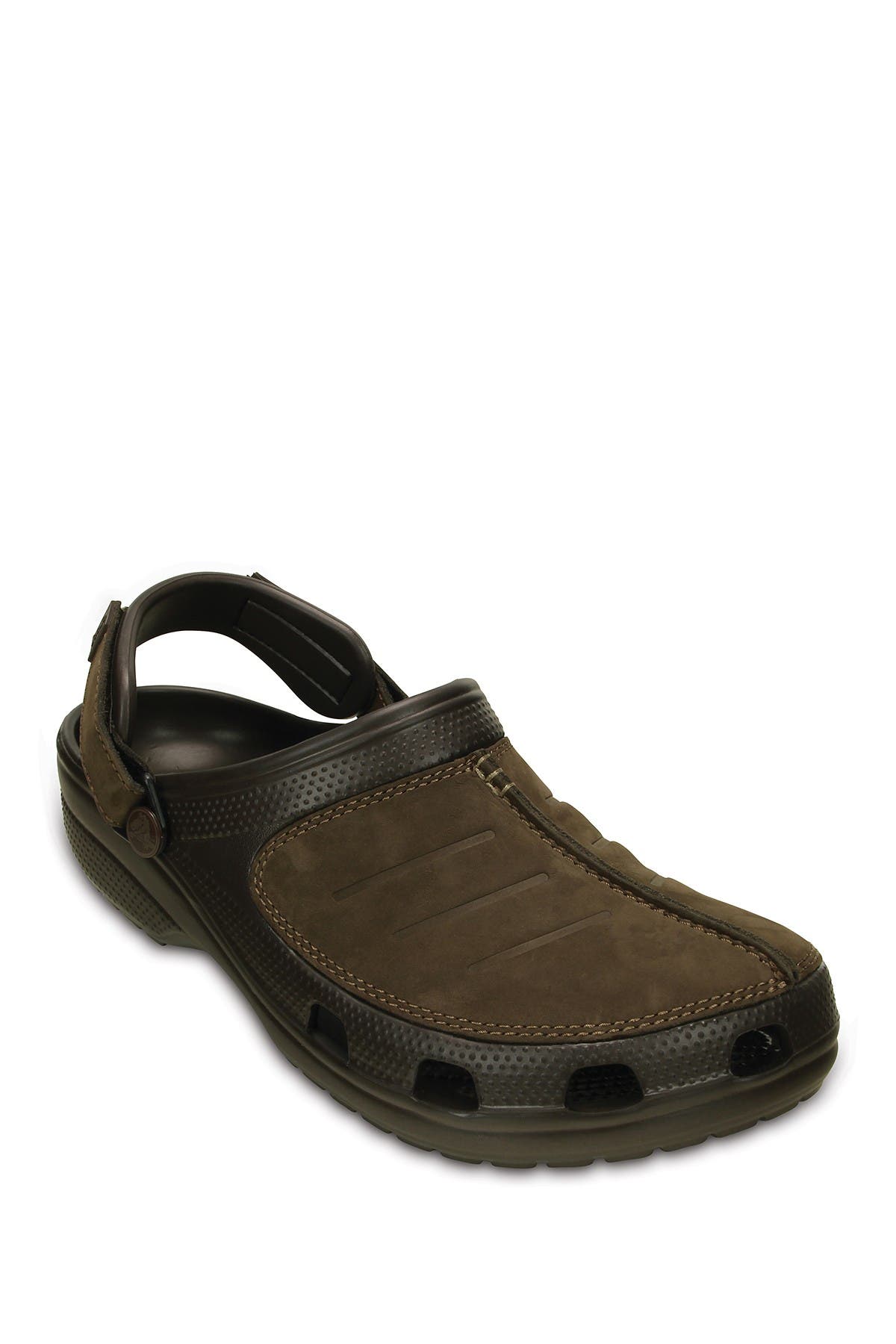 leather crocs yukon
