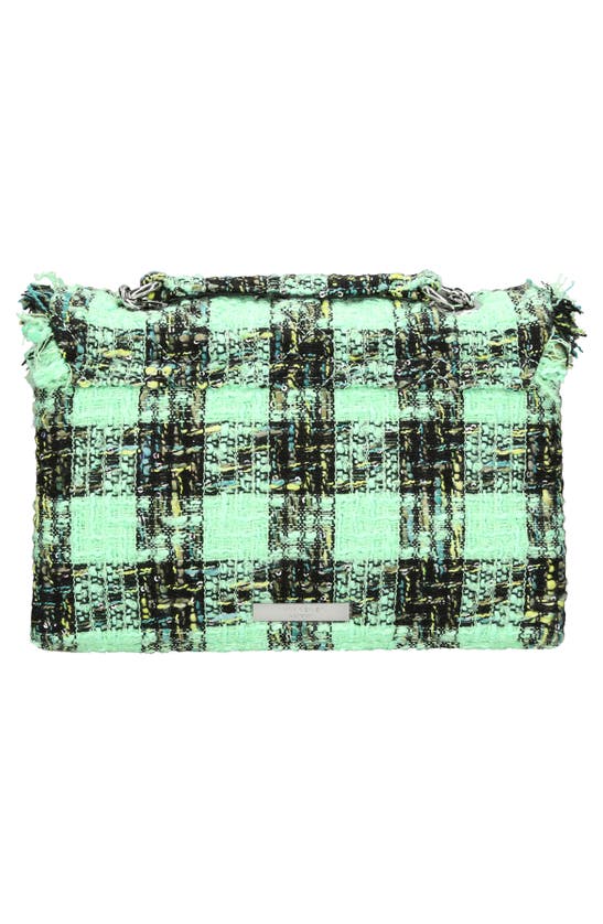 Kurt Geiger Kensington Tweed Convertible Shoulder Bag In Light/ Pastel