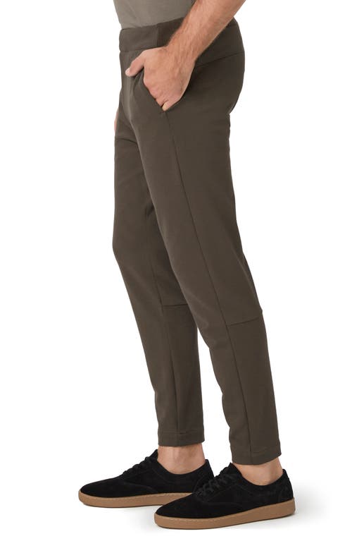 Shop Paige Tuller Slim Fit Trouser Joggers In Dark Pine