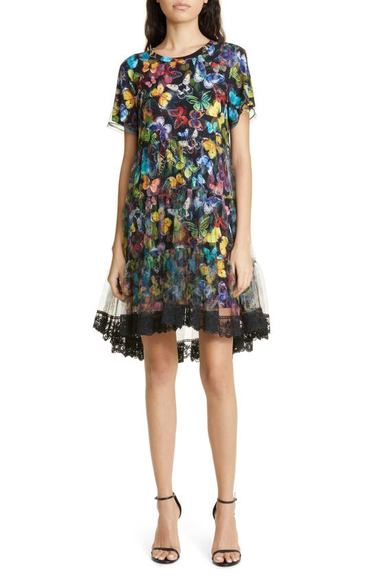 Alice olivia clearance butterfly dress