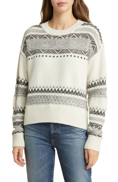 Women's Lucky Brand Cable Knit & Fair Isle Sweaters | Nordstrom