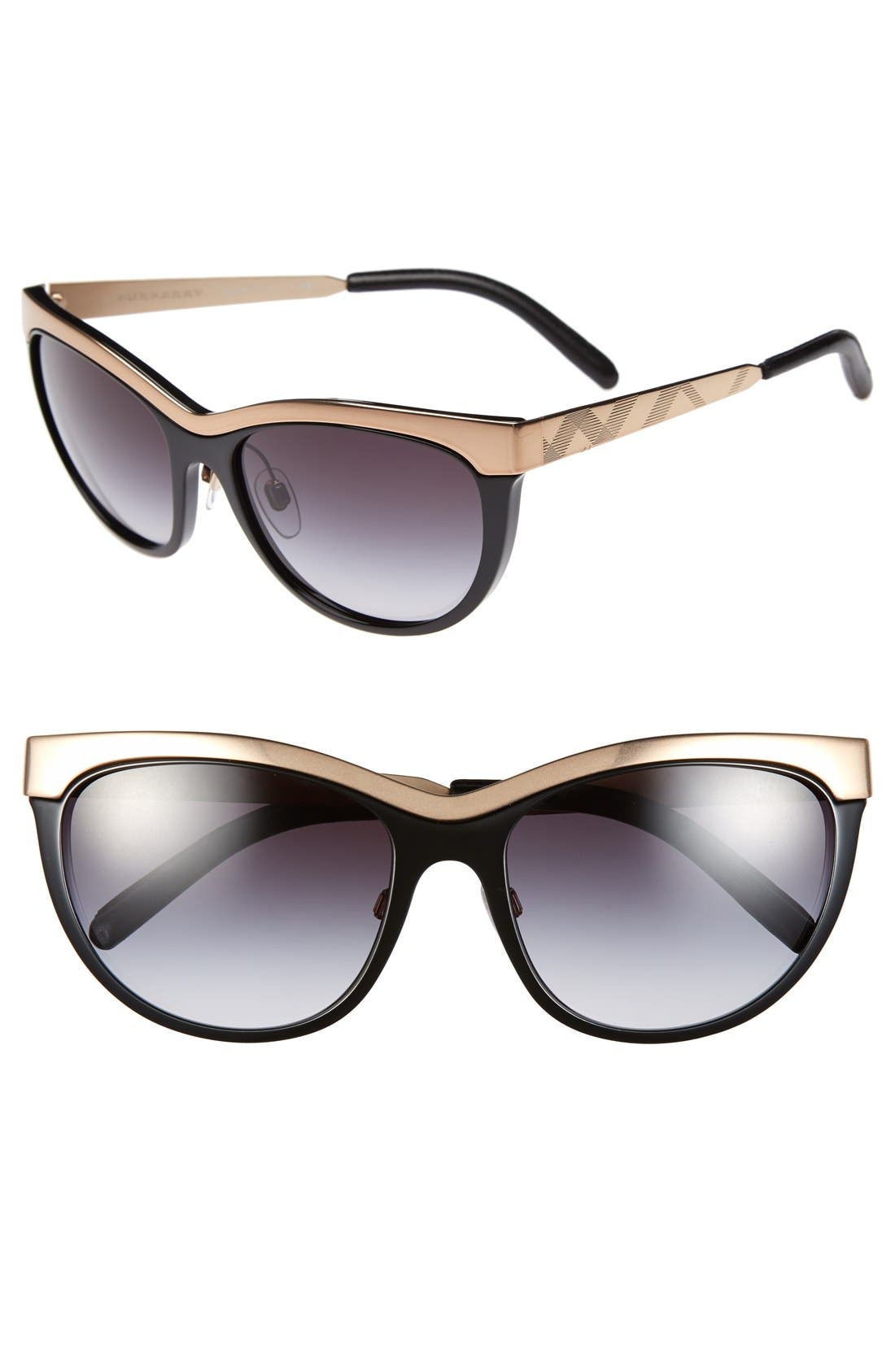 Burberry 57mm Cat Eye Sunglasses Nordstrom