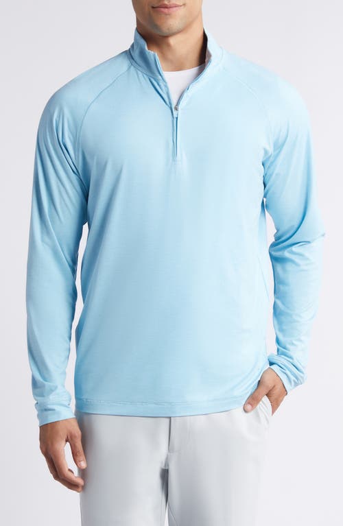 Shop Johnnie-o Freeborne Prep-formance Quarter Zip Pullover In Permafrost