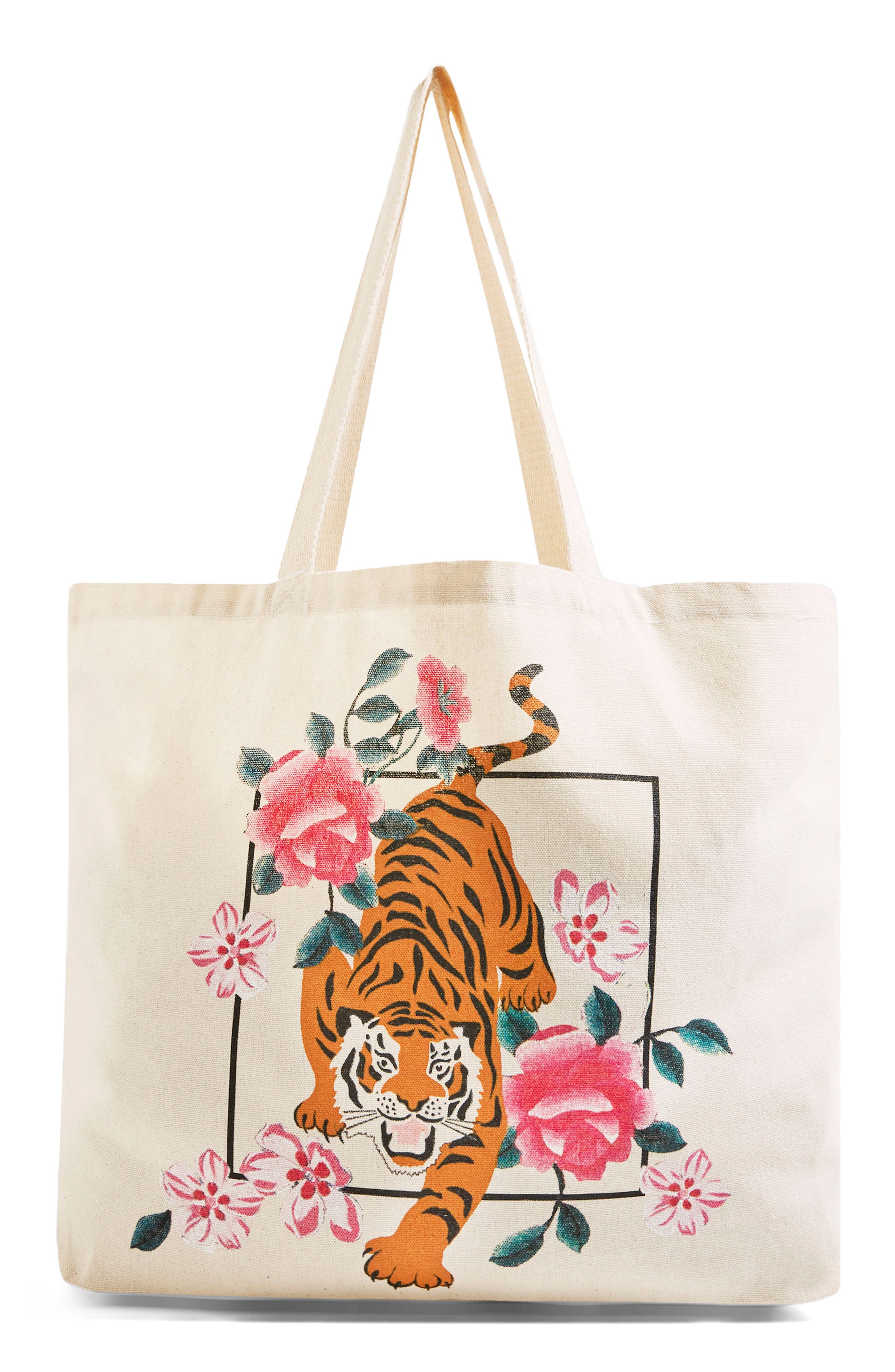 topshop canvas tote bag