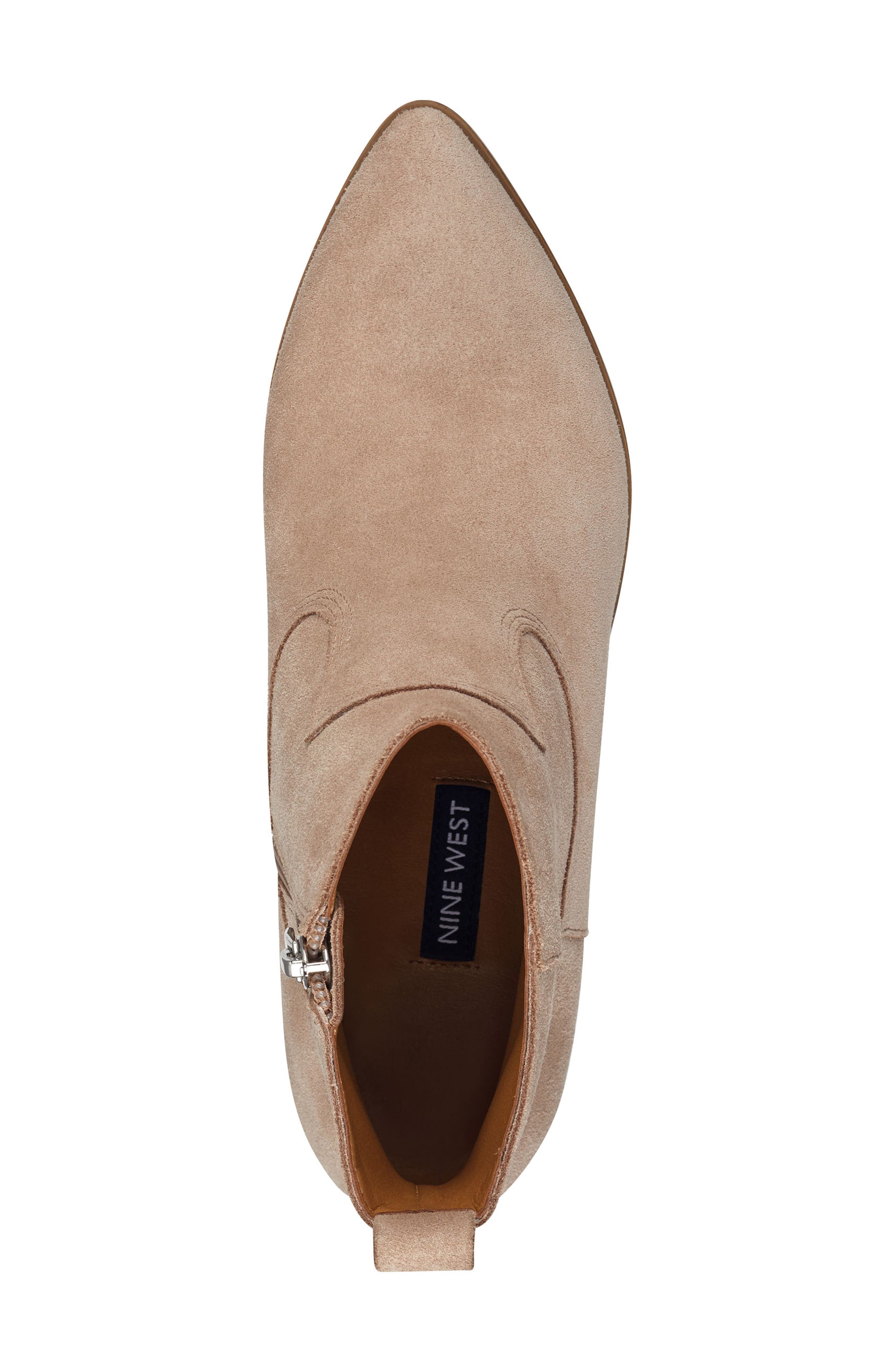 nine west western booties