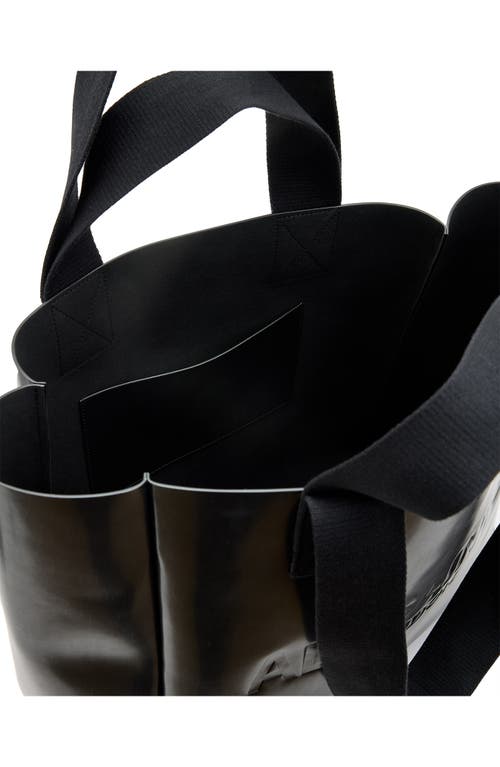 Shop Allsaints Izzy Leather Tote In Black