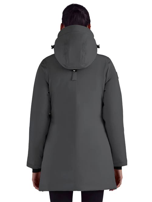 Triple F.a.t. Goose Waterproof Parka In Charcoal