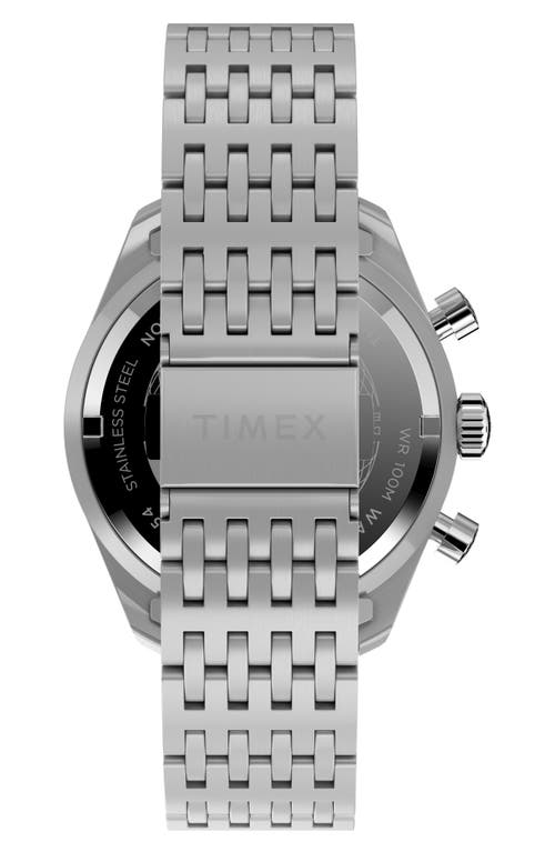 Timex Waterbury Chronograph Quartz Silver Dial Men's Watch Tw2v42400 In Silver/silver/silver