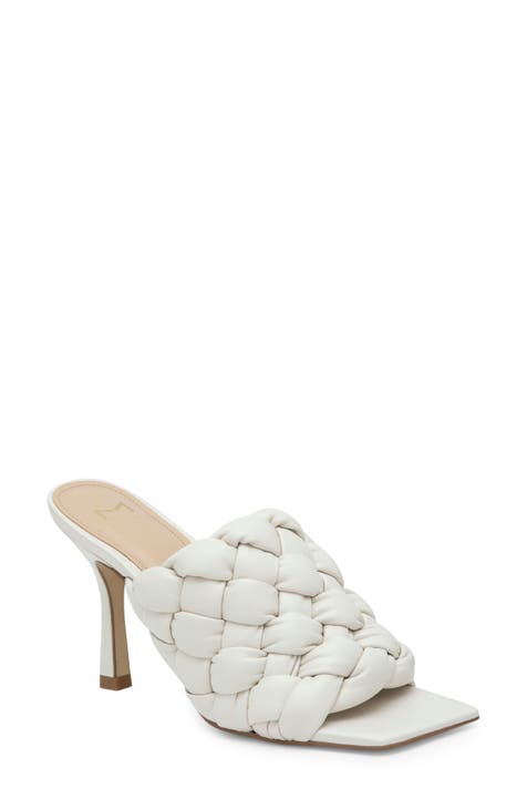 marc fisher silver heels