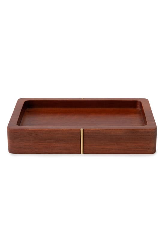 Kassatex Sutton Acacia Wood Soap Dish In Acacia Wood