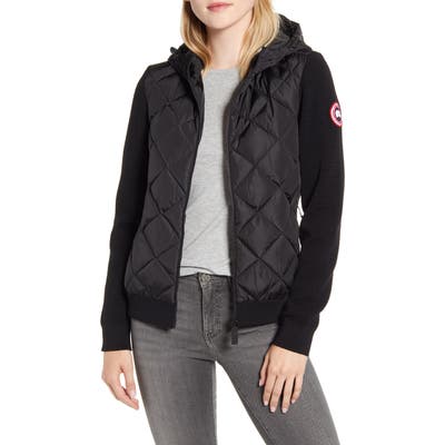 Canada Goose Hybridge 625 Fill Power Down Jacket, (14-16) - Black