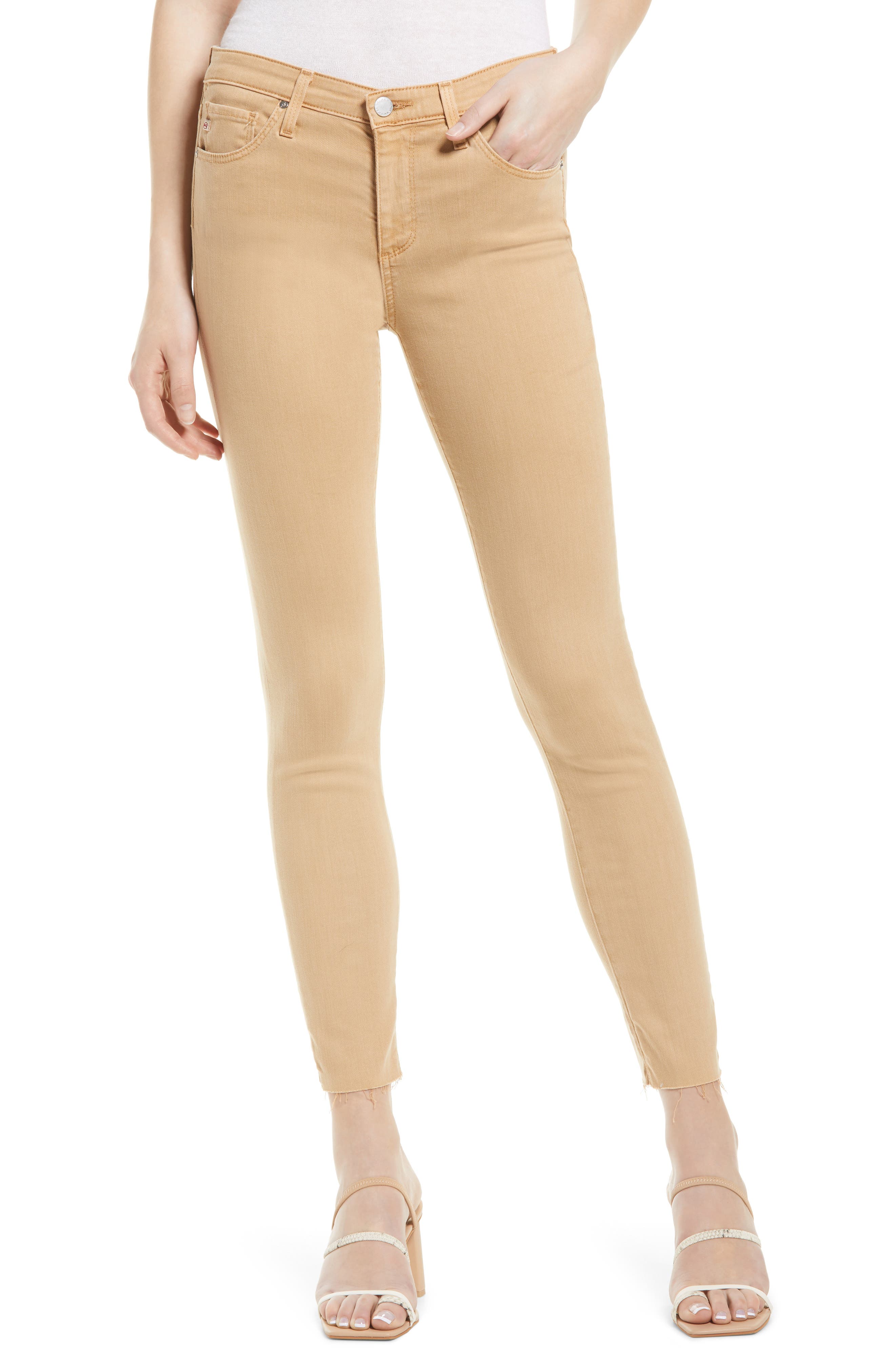 beige denim jeans