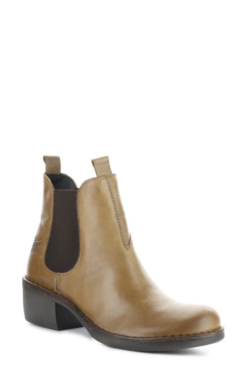 Shop Fly London Meme Chelsea Boot In Camel Rug