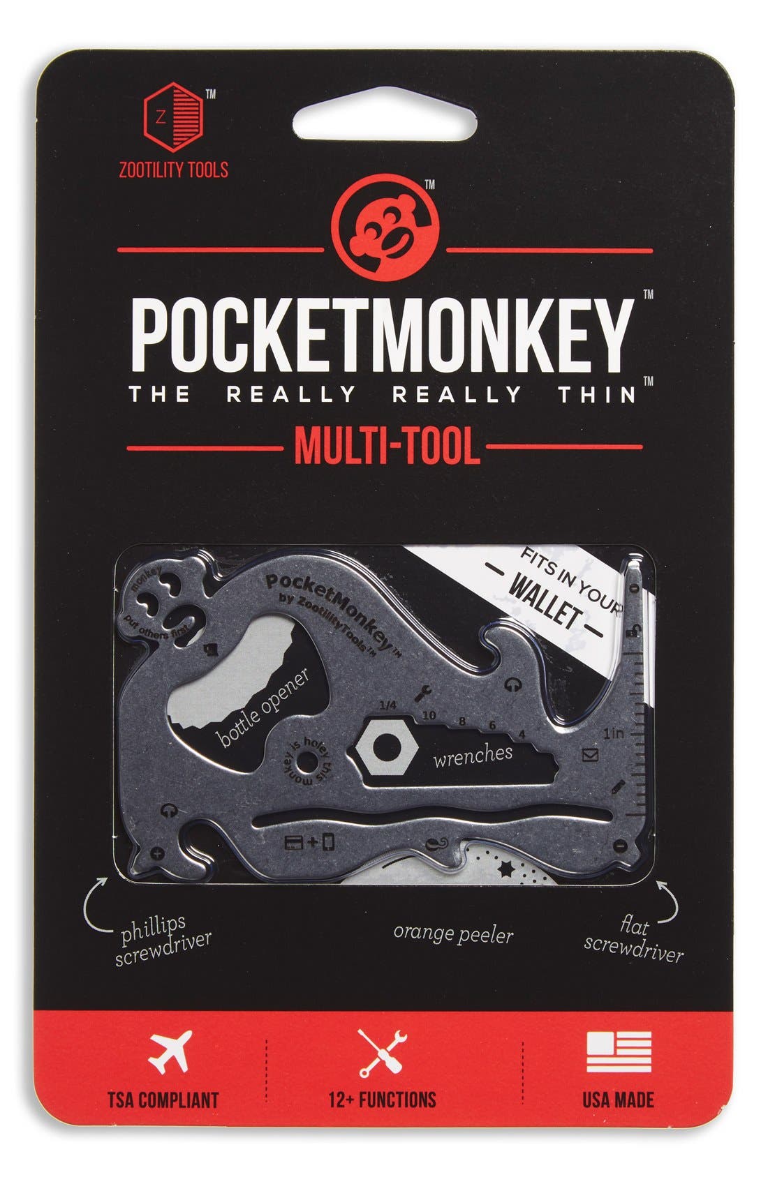 Zootility Tools 'Deluxe Pocket Monkey' MultiTool Nordstrom