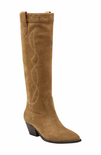 Knee high sales cowgirl boots