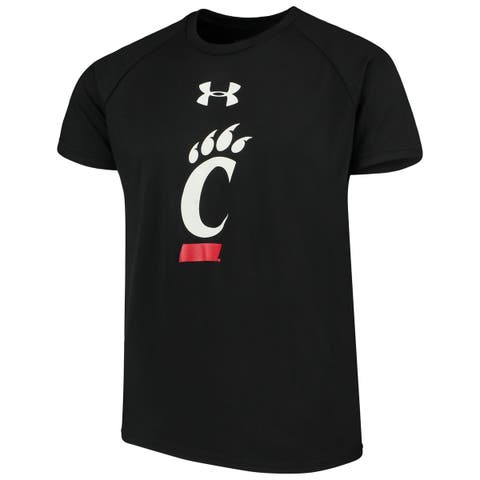 Youth Under Armour Black Cincinnati Bearcats 2.0 Logo Tech T-Shirt