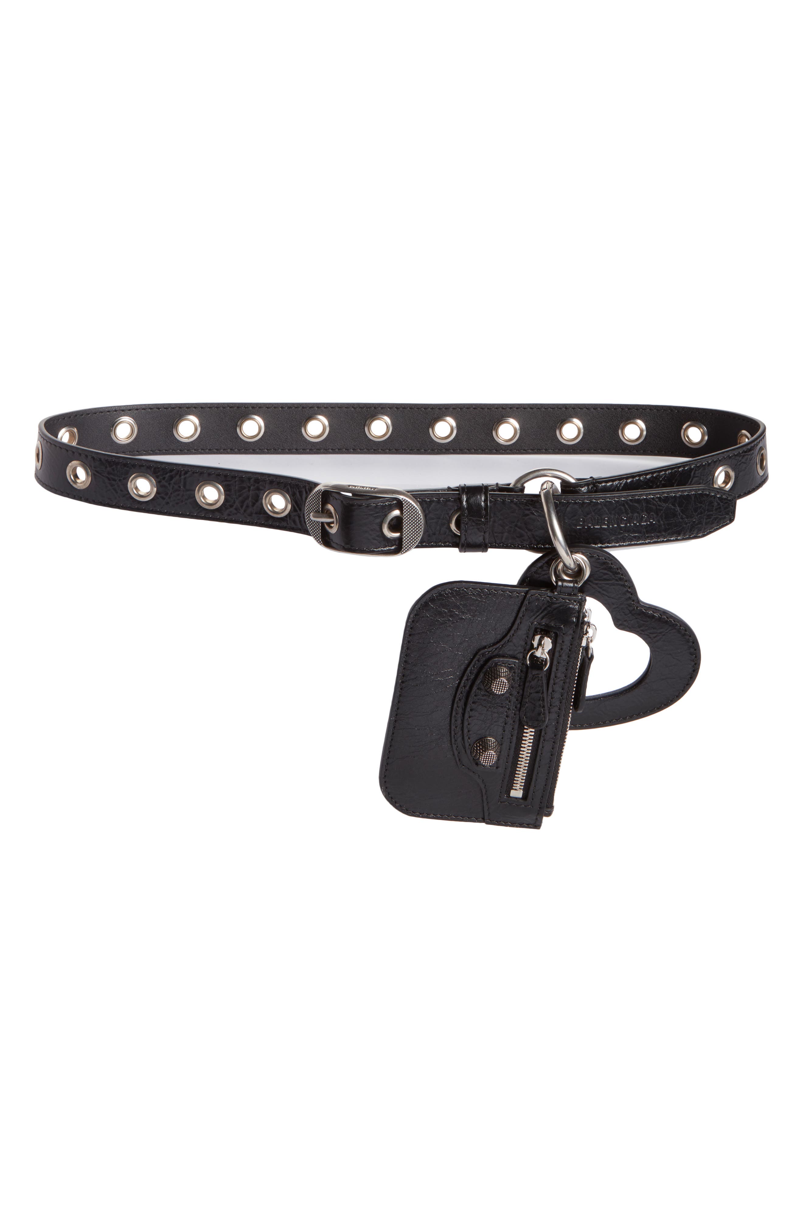 3cm Cagole Leather Belt