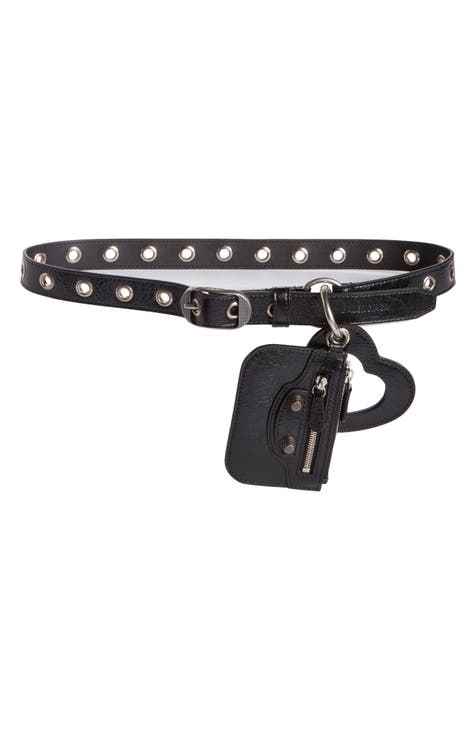 Le Cagole Charm Leather Belt