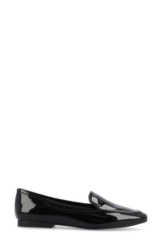 Journee Collection Tullie Womens Square Loafers In Black