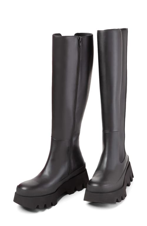 Alexis Knee High Boot in Black