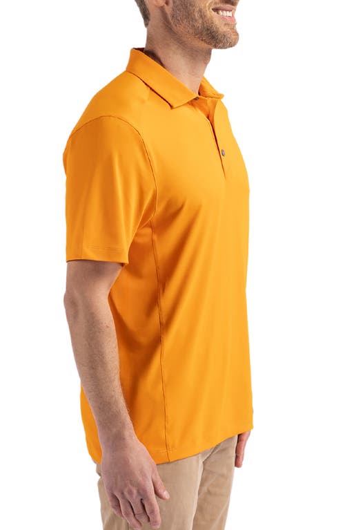 Cutter & Buck Forge Recycled Blend Polo In Orange Burst