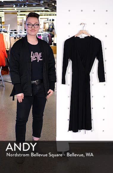 reformation maurie wrap dress