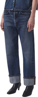 AGOLDE Fran Wide Leg Organic Cotton Jeans Nordstrom