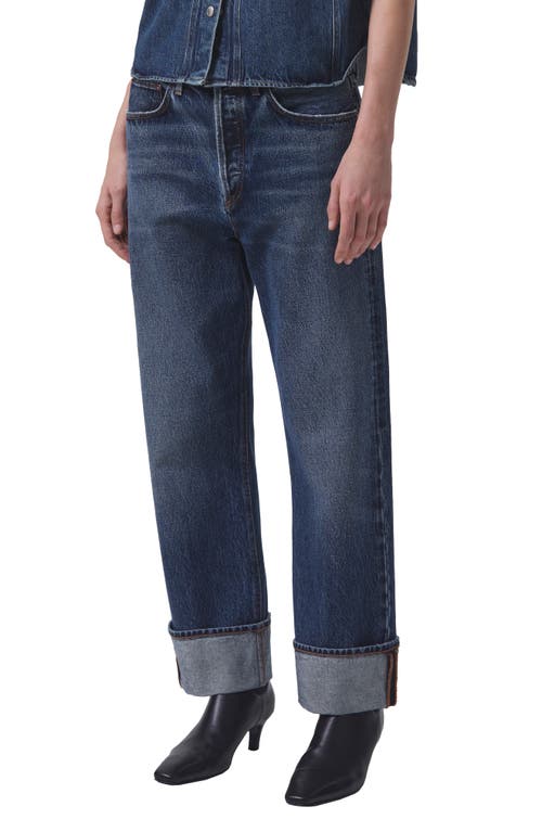 Fran Wide Leg Organic Cotton Jeans in Control