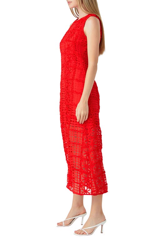 ENDLESS ROSE ENDLESS ROSE TEXTURED SLEEVELESS MAXI DRESS 