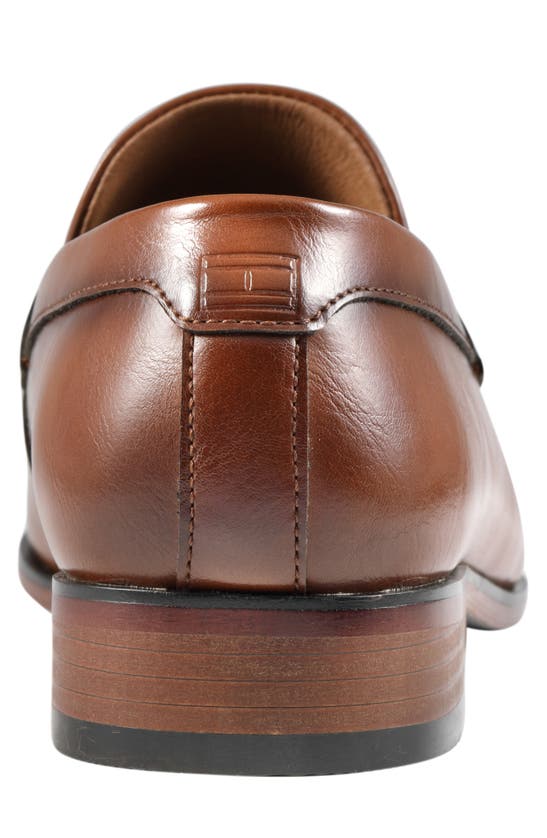 Tommy Hilfiger Men's Steran Slip On Dress Loafers In Medium Brown