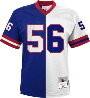 Men's Mitchell & Ness Lawrence Taylor Royal New York Giants Retired Player  Name & Number Long Sleeve Top