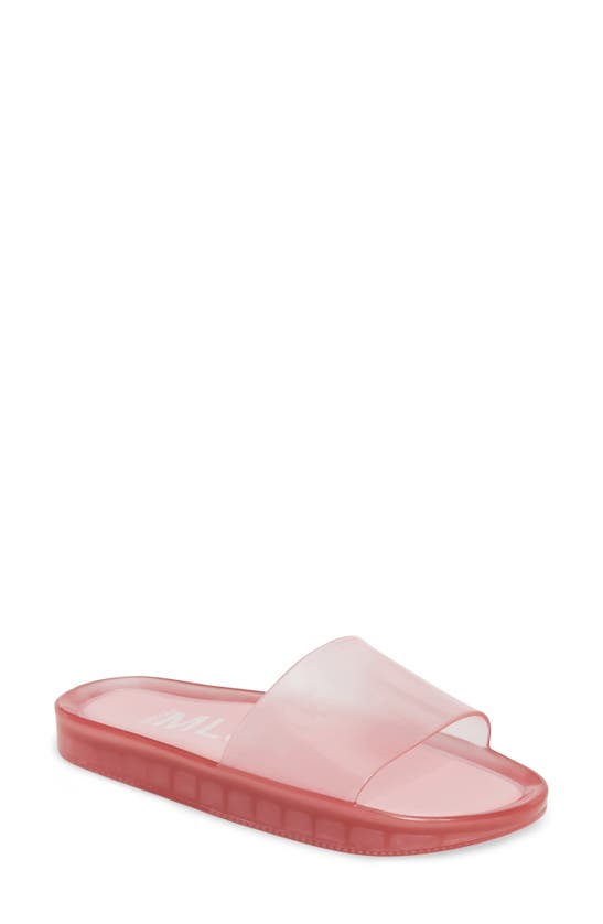 Melissa Beach Slide Sandal In Pink