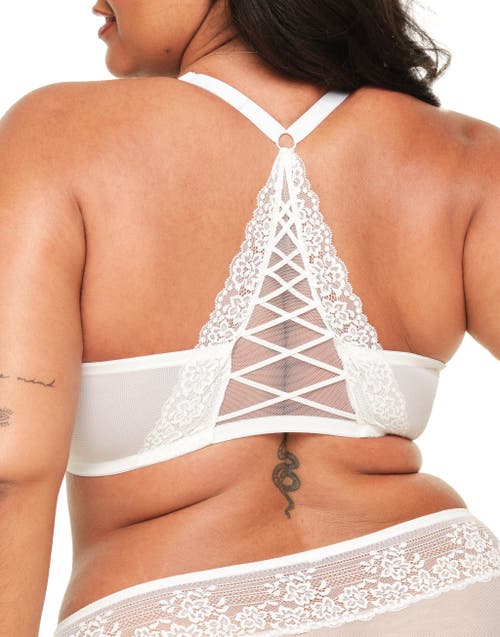 Adore Me Alara Contour Demi Bra In White