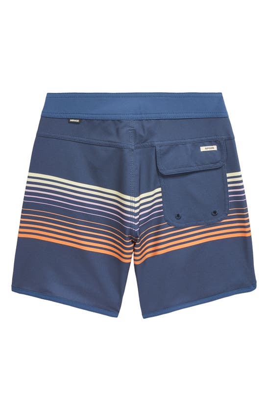 Shop Rip Curl Kids' Mirage Surf Revival Board Shorts In Washed Navy