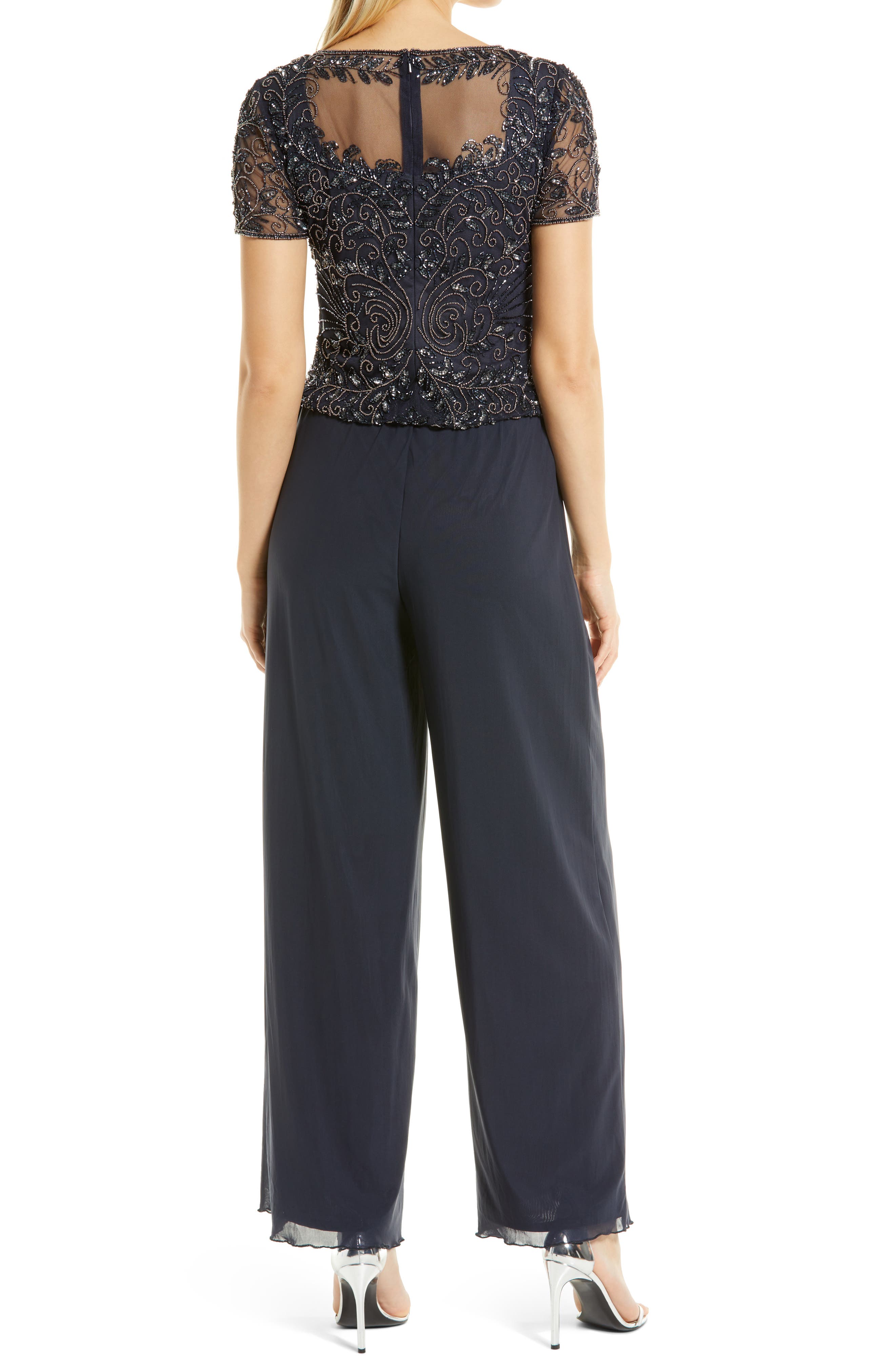 two piece formal jumpsuit