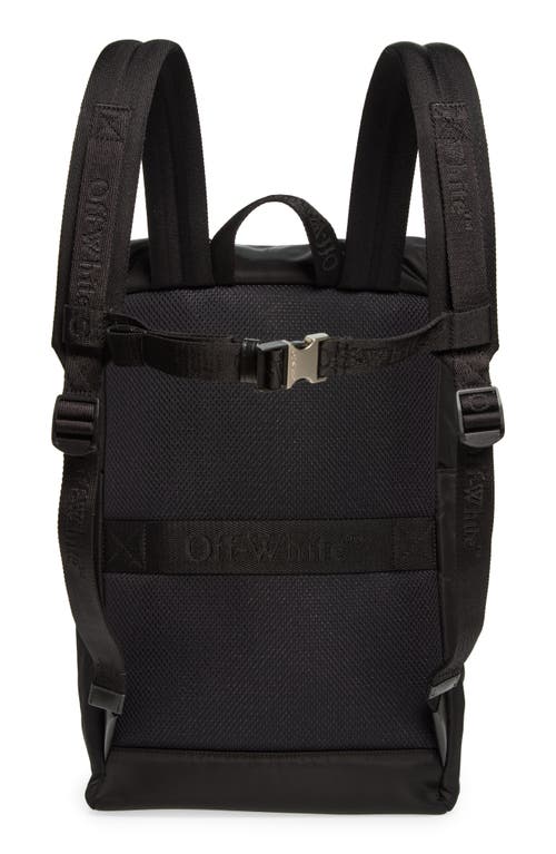 Shop Off-white Outdoor Flap Backpack In Black