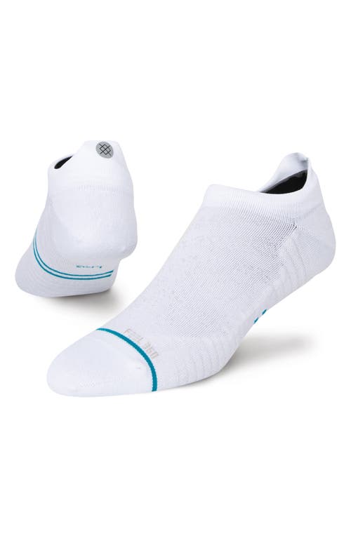 Run Tab Ankle Socks in White