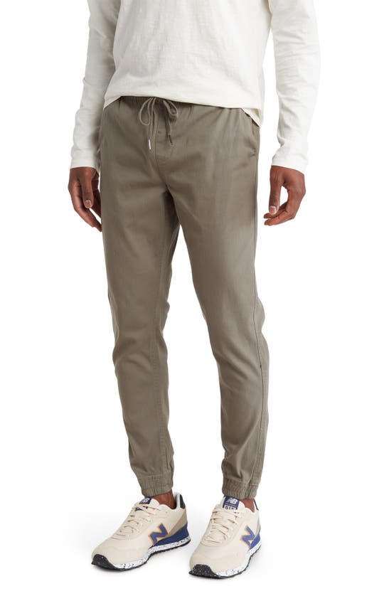 Hedge Basic Pull-on Jogger Pants In Olive