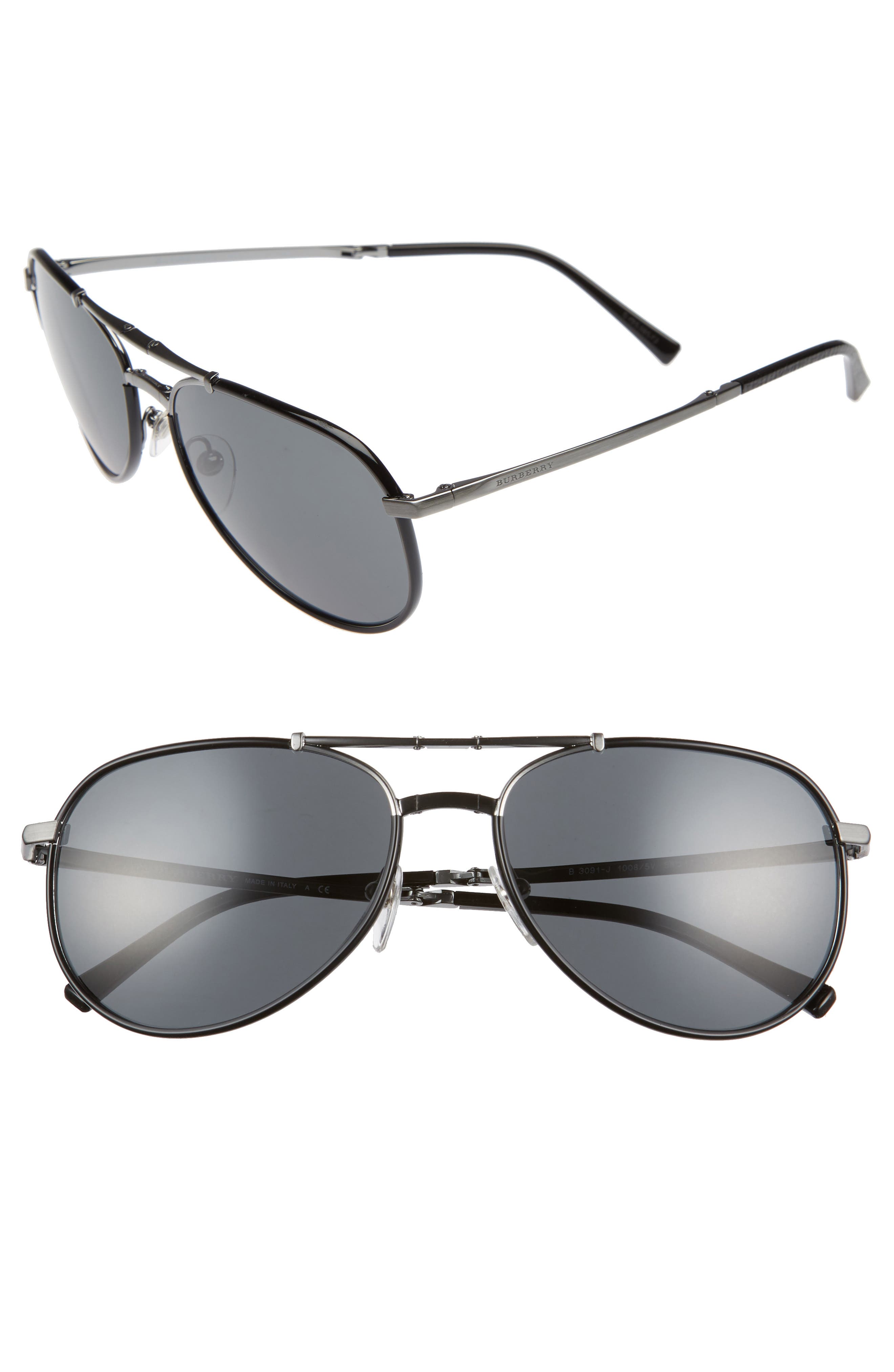 burberry collapsible sunglasses