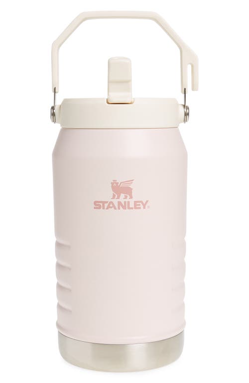 Stanley The Ice Flow -Ounce Flip Straw Tumbler in Rose Quartz at Nordstrom