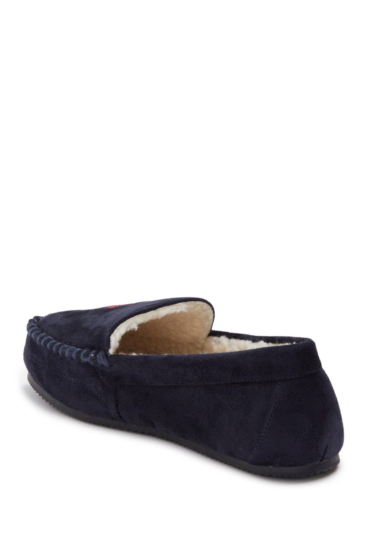 polo faux shearling slipper