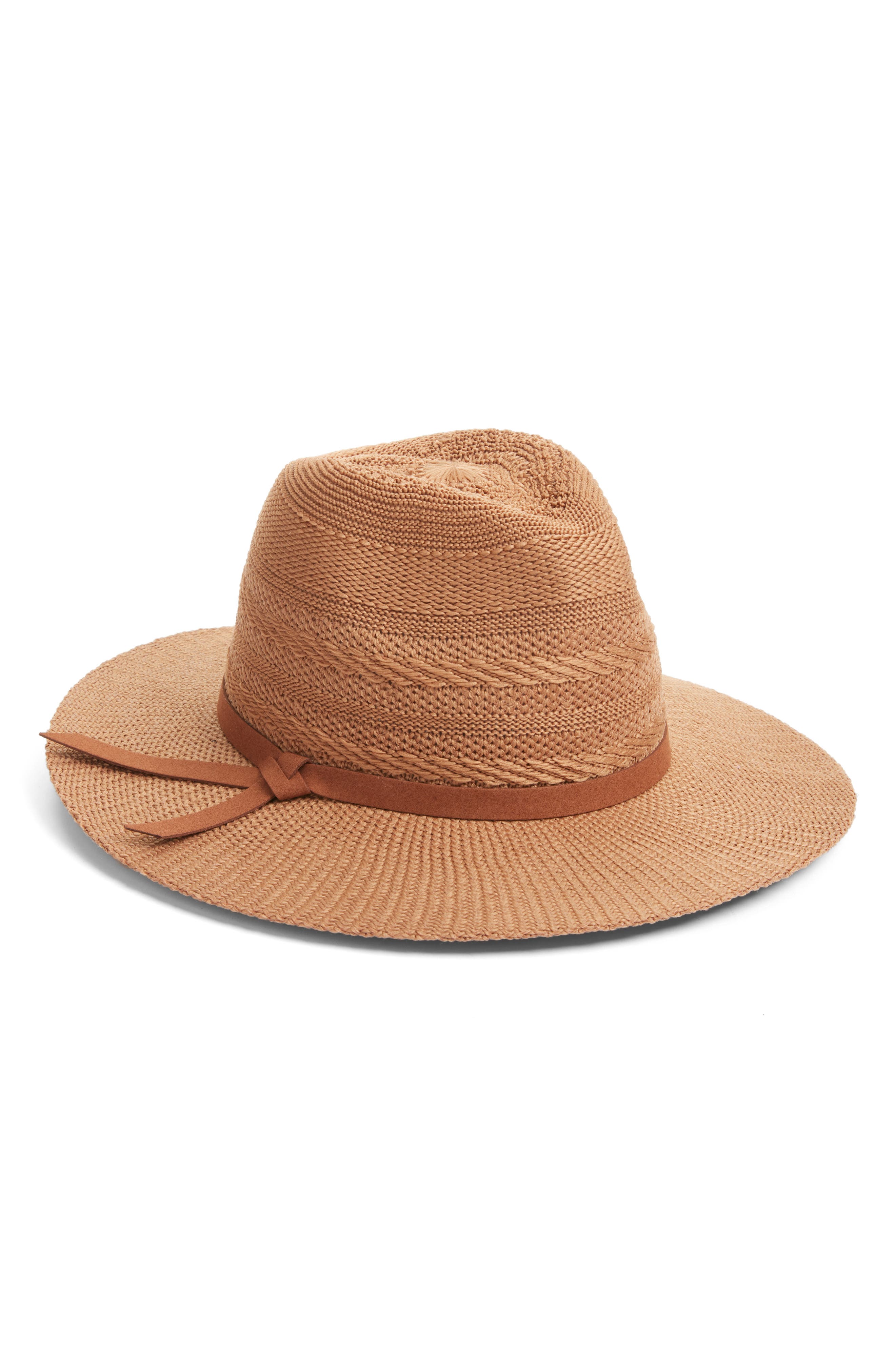 madewell braided straw sun hat