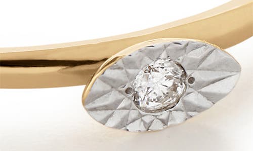 Shop Monica Vinader 14k Gold Marquise Diamond Stacking Ring