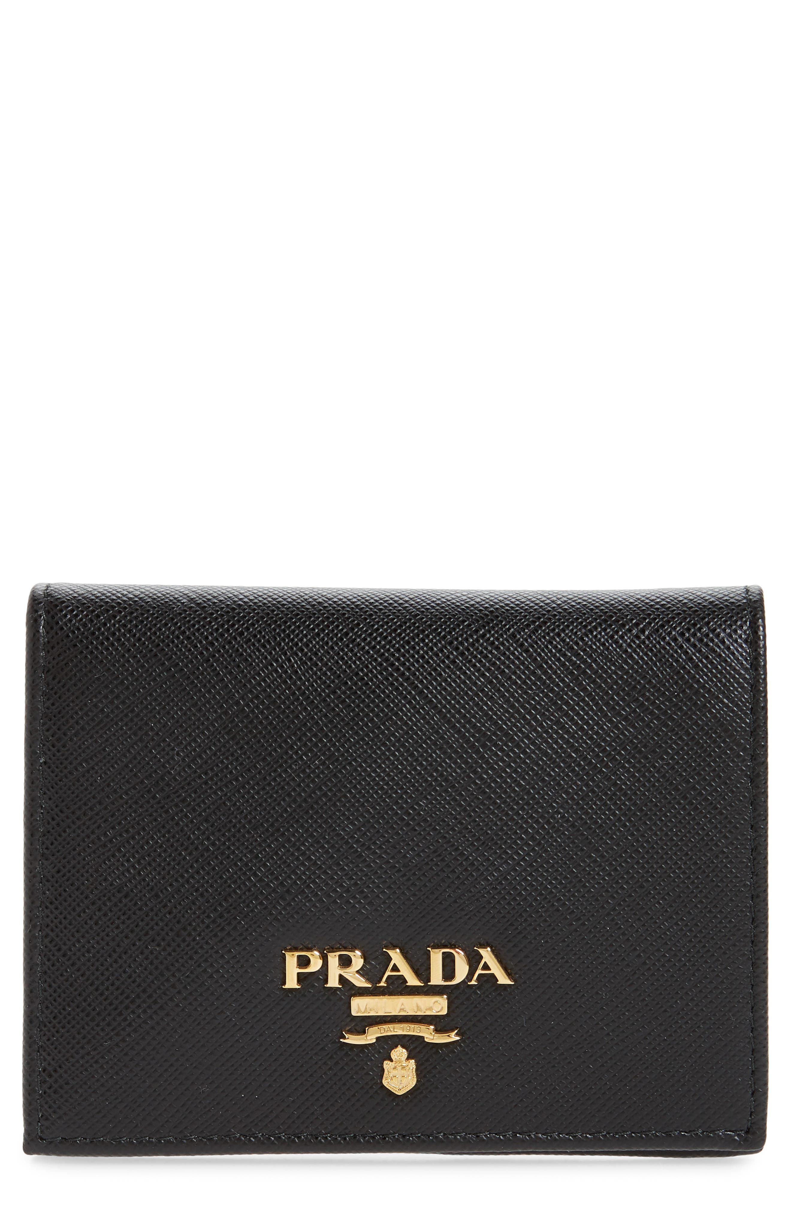 prada wallet size