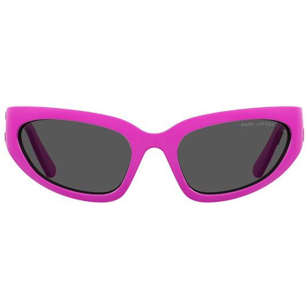 Marc Jacobs 61mm Gradient Cat Eye Sunglasses In Purple