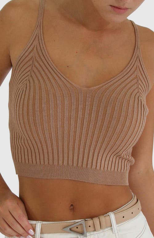 Belle & Bloom All I Need Knit Crop In Oat