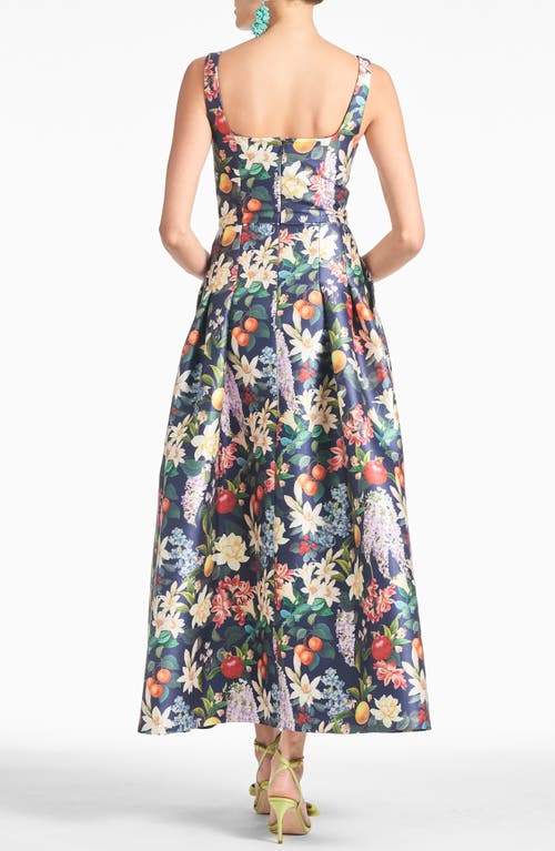 Sachin & Babi Women's Mia Floral Tea-length Gown In Alto Giardino